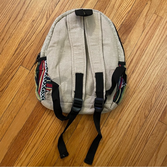 Himalayan Hemp mushroom mini backpack - Picture 2 of 4